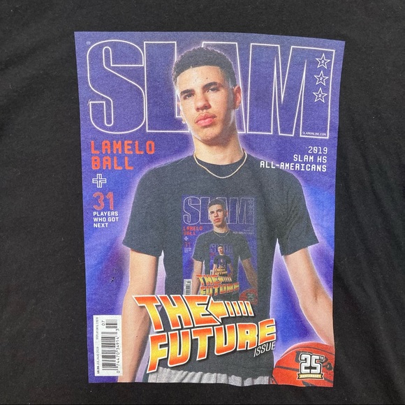 Slam Shirts Slam Lamelo Ball The Future Graphic Print Tee Poshmark